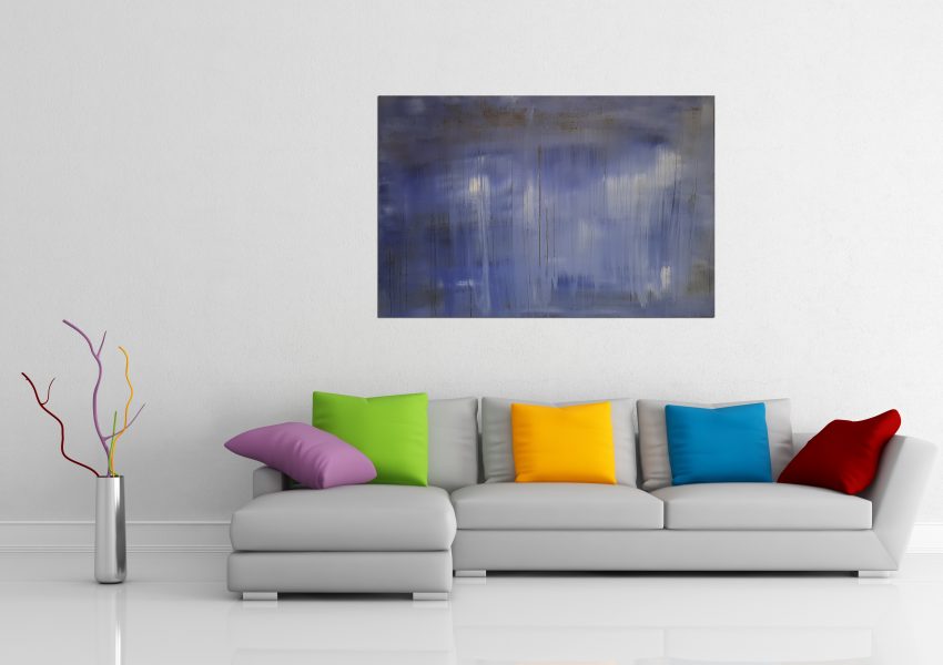 Abstract Painting Modern Livingroom