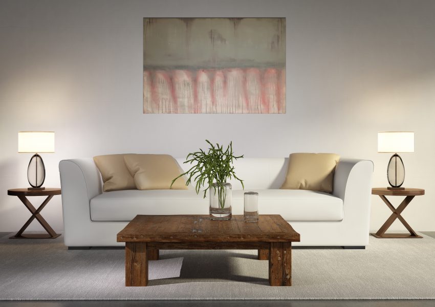 Abstract Painting Modern Livingroom